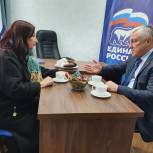 Депутат ЗСК Сергей Жиленко провел личный прием граждан в Динском районе