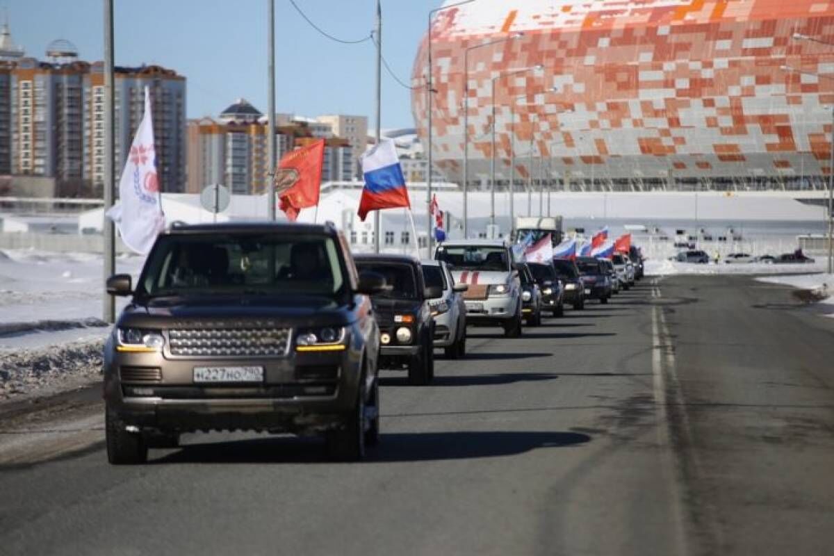 Автопробег в поддержку военной операции по защите Донбасса состоялся в  Саранске