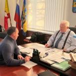 Александр Пешиков обсудил с главой Богучарского района социально-экономические вопросы