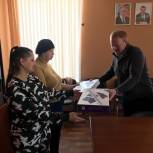 Константин Черкасов передал технику многодетным семьям в Токаревском районе