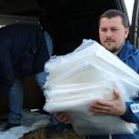 Пункт сбора гумпомощи «Единой России» пополнился новыми необходимыми товарами