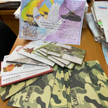 Ипатовский округ принял участие в акции «Zащитникам Отечества»