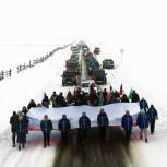 Автопробег и кросс в поддержку Президента прошёл в Шебалинском районе