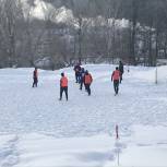 При поддержке партийных активистов прошел турнир по мини-футболу на снегу