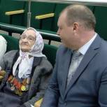 В Воскресенском поздравили со 100-летним юбилеем ветерана войны  Лидию Васильевну Большакову