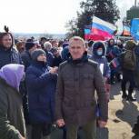 День воссоединения Крыма с Россией Владимир Кравченко встречает в Донбассе