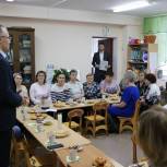 Депутат Госдумы Александр Коган поздравил коллектив детского сада в городском округе Ступино с праздником