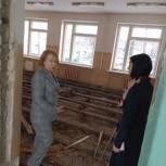 Депутаты Совета депутатов г.о. Саранск провели мониторинг капремонта в школе №22
