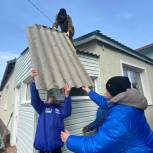 «Единая Россия» помогла супруге мобилизованного из Пензы с ремонтом крыши