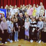 Кузбасские активисты «Единой России» устроили встречу школьников с моряком-подводником