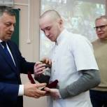 Игорь Кобзев и Вячеслав Фетисов встретились со студентами, отцы которых участвуют в специальной военной операции
