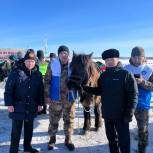 Георгий Балакшин посетил соревнования среди коневод-табунщиков