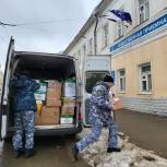 Служба судебных приставов Владимирской области доставила гуманитарный груз в региональную общественную приемную «Единой России»