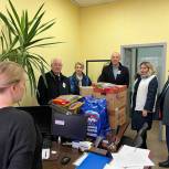 Партийцы Одинцовского округа передали гуманитарную помощь и медикаменты для семей военнослужащих