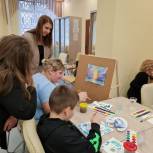 При содействии «Единой России» для семей участников СВО провели мастер-класс