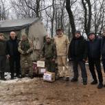 Троицкие партийцы встретились с бойцами в ЛНР