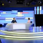 Губернатор Игорь Руденя ответил на актуальные вопросы в прямом эфире на телеканале «Россия 24» Тверь