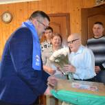 Дмитрий Хубезов поздравил ветерана Великой Отечественной войны со 100-летием