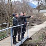 В Новоселицком округе приступили к реконструкции моста