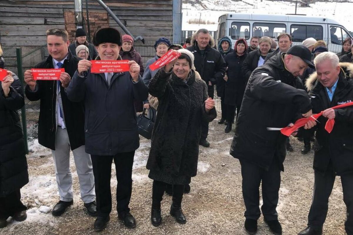 В селе Анга Качугского района по народной программе «Единой России» возвели современное здание амбулатории