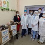 В Башкортостане сторонники «Единой России» навестили врачей военного госпиталя