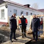 Алексей Зеленин оценил строительство Центра культурного развития в Мариинске