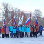 В Мурманске активисты «Молодой Гвардии Единой России» провели флешмоб «Крымская весна»