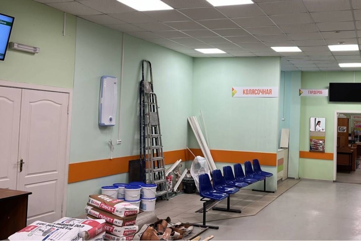 Детская поликлиника Липецкой районной больницы обновится к маю