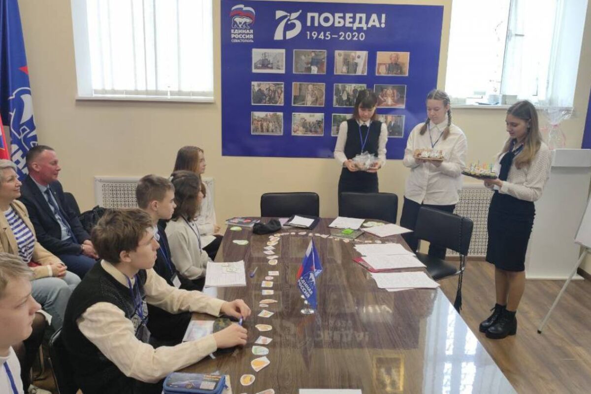 Школьники провели открытый урок о правильном питании