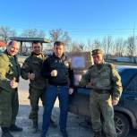 Дмитрий Жуков передал дополнительную помощь военнослужащим на Донбассе