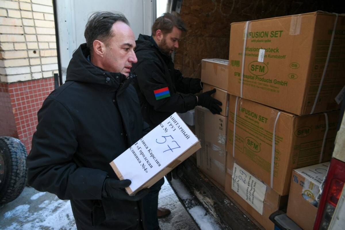 Своих не бросаем: карельские волонтеры вновь отвезли помощь в ЛНР