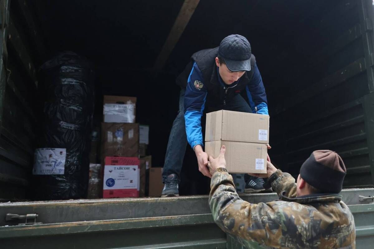 Из Королёва отправили очередную партию гуманитарной помощи для  военнослужащих