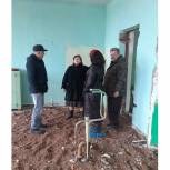 Депутат облдумы оценила ход ремонтных работ в Карельской СОШ Моршанского района
