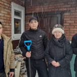 Волонтёры Штаба имени Минигали Шаймуратова помогли пенсионерке