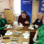 Лидер луховицких единороссов Сергей Тимохин провёл встречу с активистами ветеранских организаций