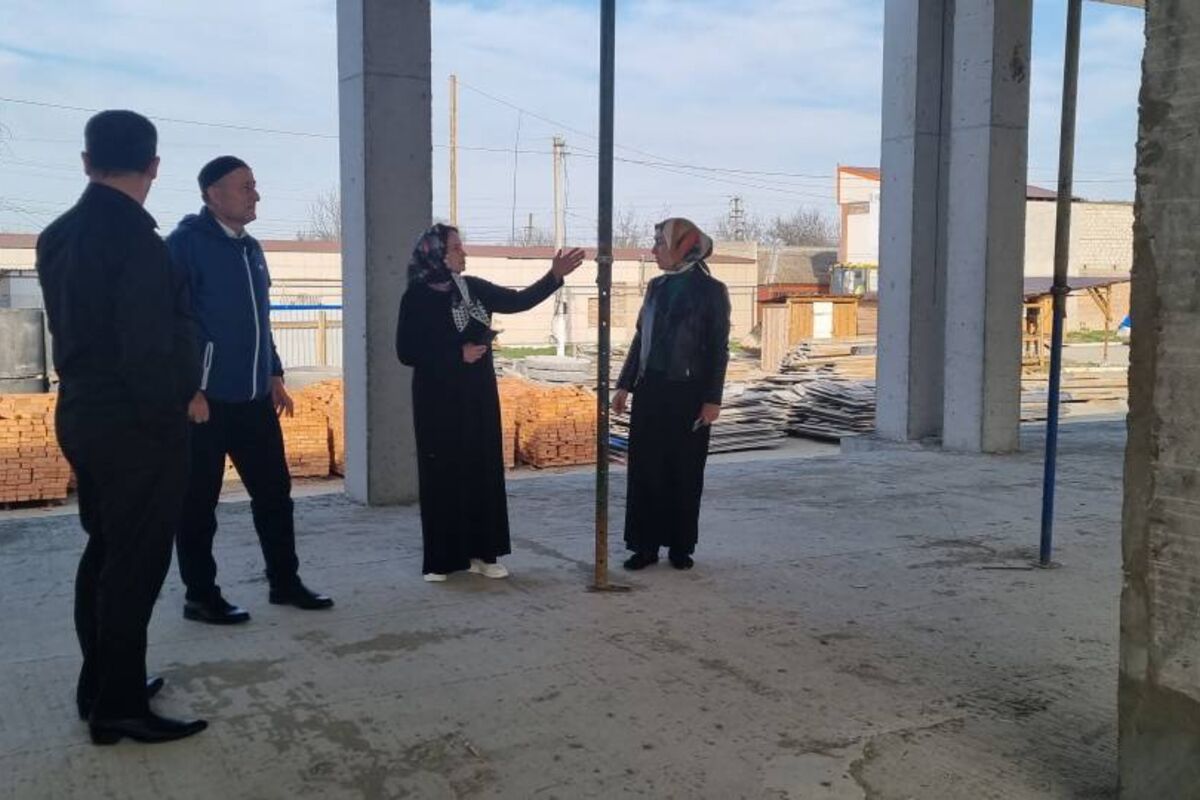В Наурском районе строится Дворец культуры
