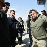 Андрей Турчак, Тимур Иванов и Сергей Меликов посетили Каспийскую флотилию