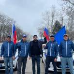 В Успенском районе состоялся автопробег «Россия - Крым Едины»