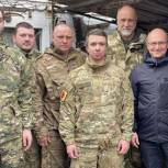Сергей Кириенко передал расчетам подразделения БАРС «Каскад» коптеры и экипировку