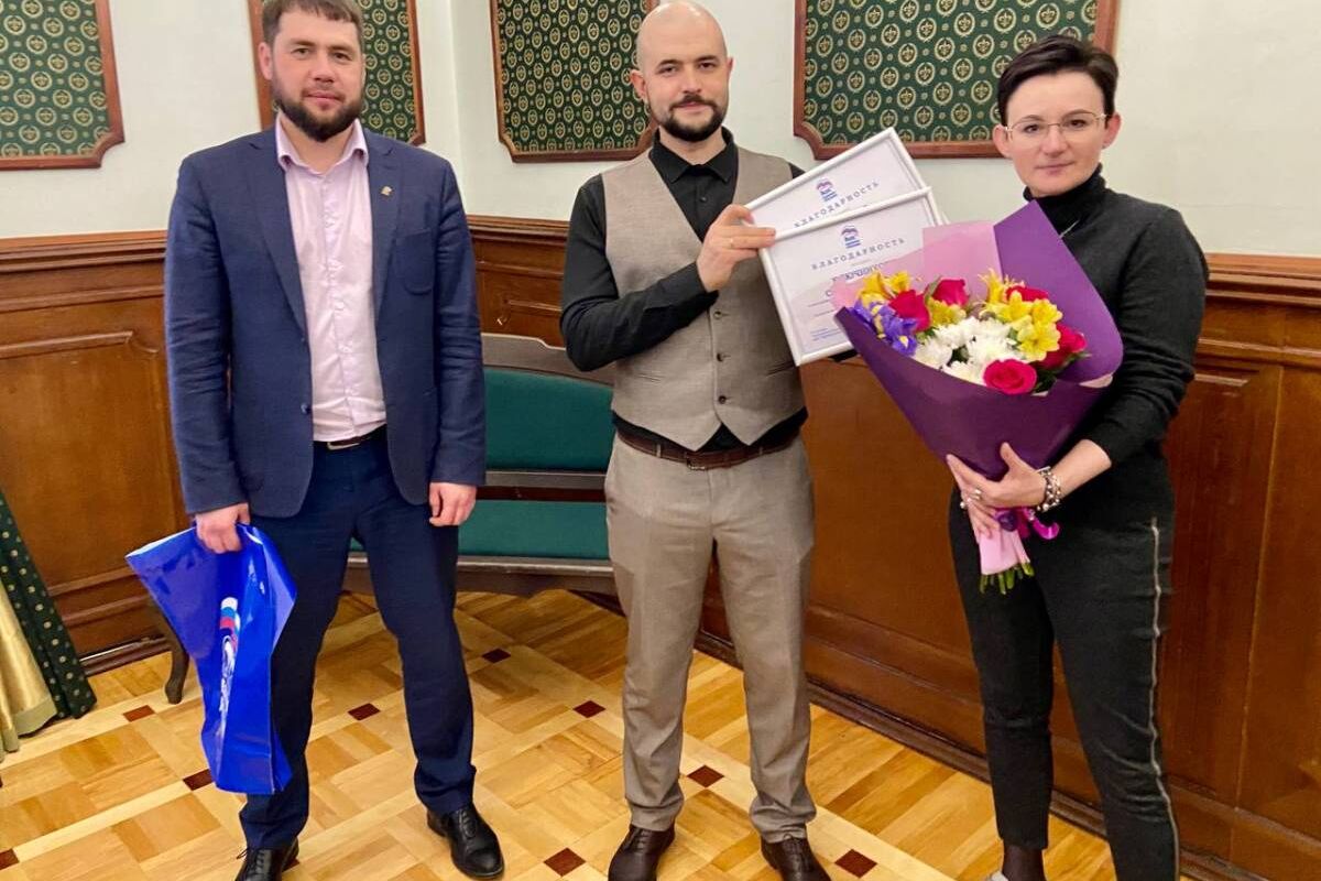 В Тамбове партия «Единая Россия» поздравила театралов с профессиональным праздником