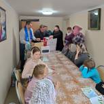 Активисты Кулебакского отделения партии передали воскресной школе села Теплово оргтехнику