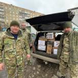 «Единая Россия» в Усть-Донецком районе доставила помощь участникам СВО