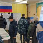 В первый час голосования по выборам Президента РФ большую активность проявили жители Урюпинска