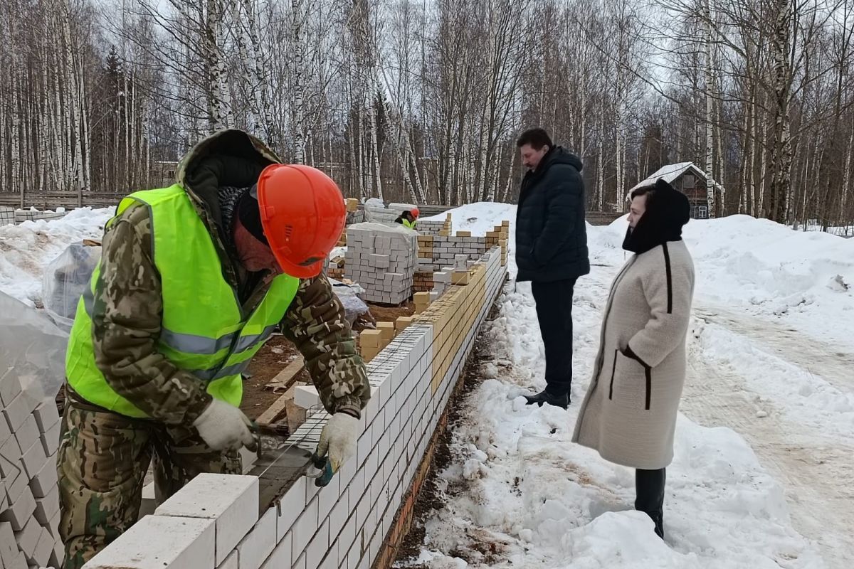 Строительство Дома культуры в селе Завражье Кадыйского района возобновилось