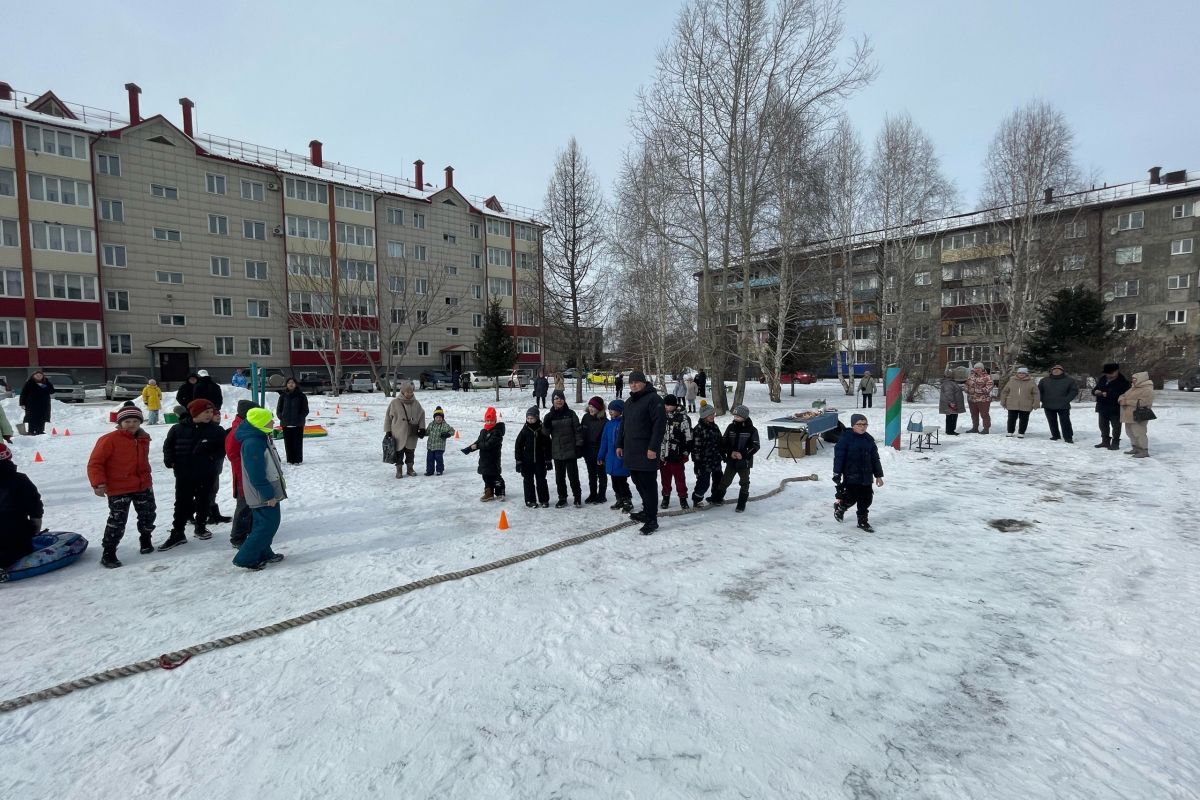 Праздник «Зимние забавы» прошёл в Горно-Алтайске