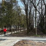 В Нижнегорском районе начали благоустройство парковой зоны