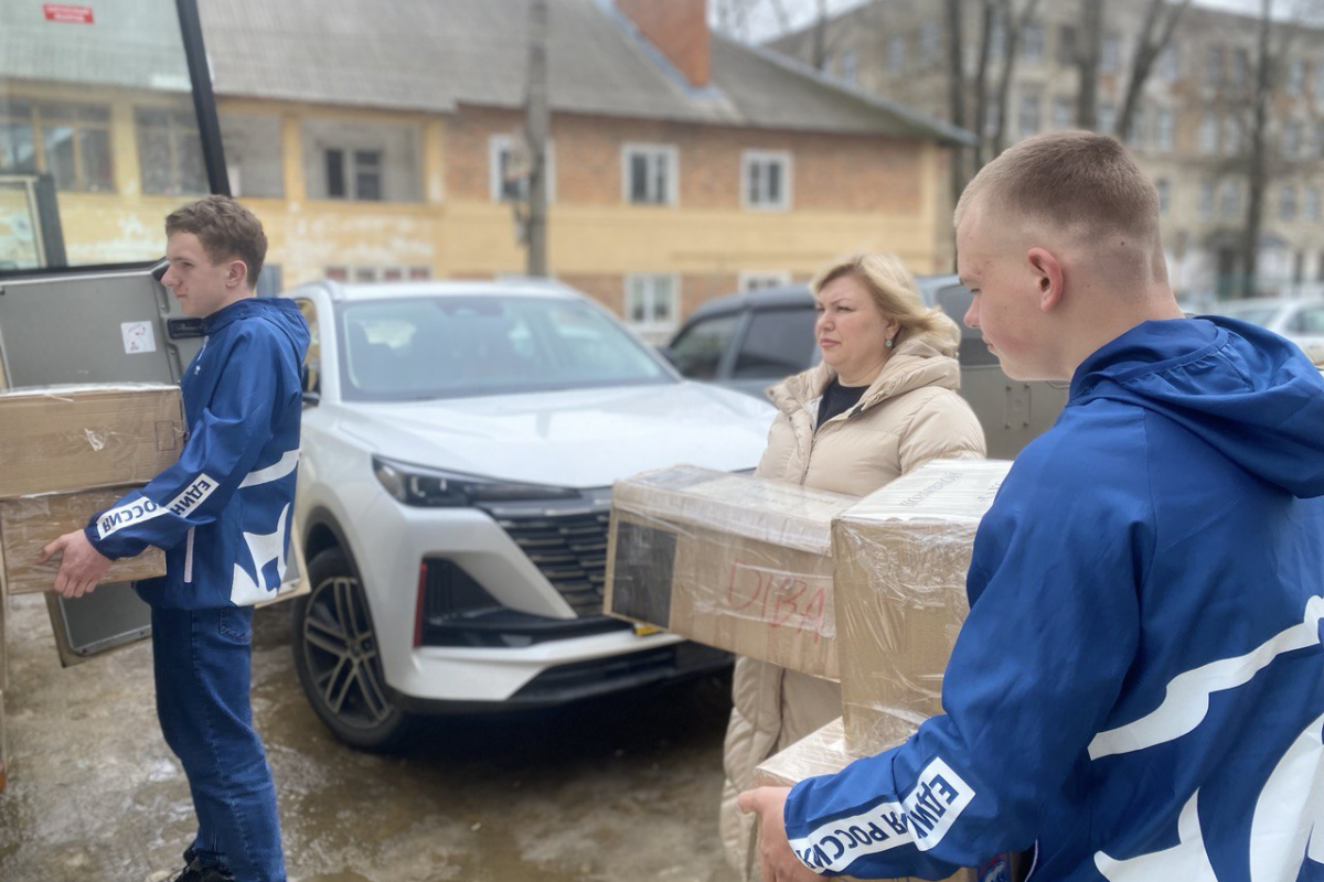 Все для Победы 71»: очередной груз гуманитарной помощи из Кимовска был  отправлен в зону СВО