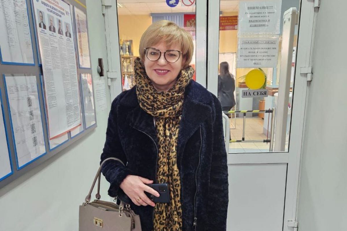 Ирина Анфалова-Шишкина: Всей семьей сделали выбор, проголосовали за будущее нашей страны, нашей любимой Родины
