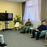 Депутат «Единой России» встретился с ветеранами СВО