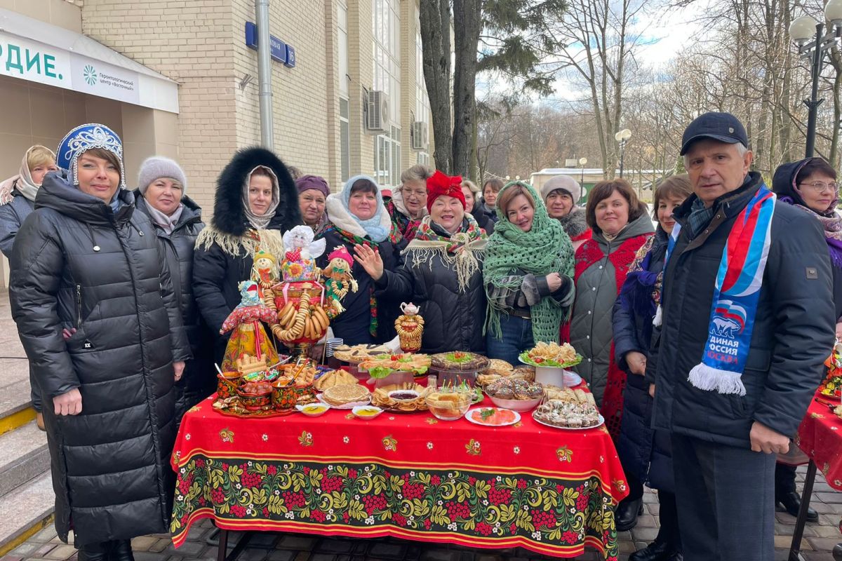 В масленичную неделю московские единороссы организовали кулинарные  мастер-классы